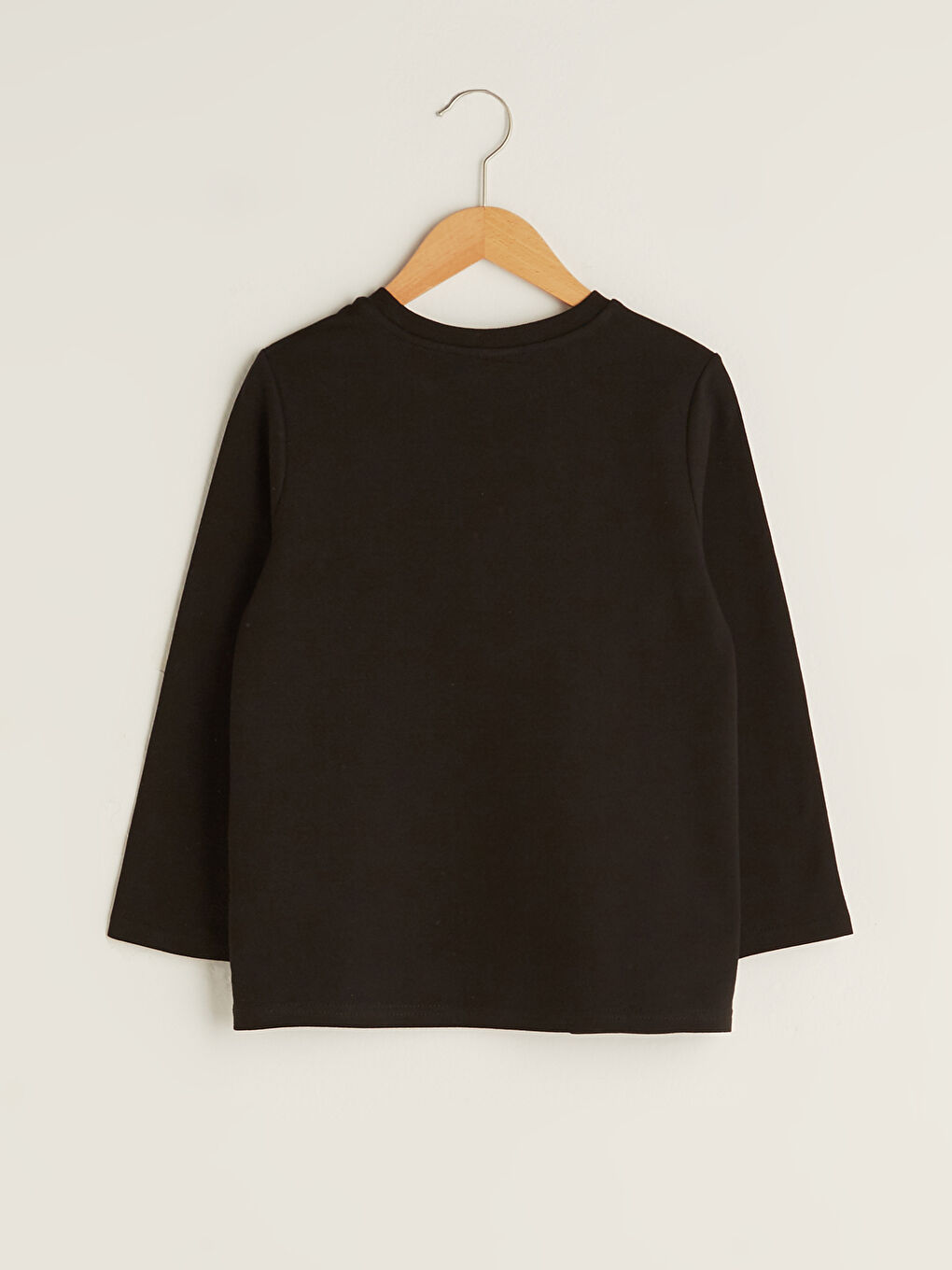 LCW ECO T-shirt à Manches Longues Imprimé à Col Rond pour Filles -W18999Z4-CVL