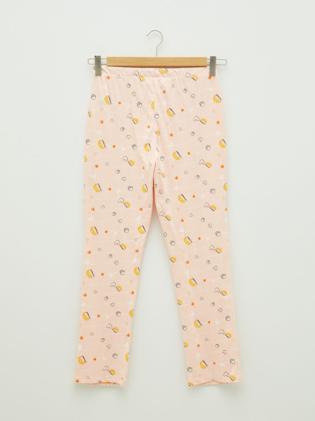 Set de pijama din bumbac cu mânecă lungă imprimat și guler de cămașă pentru femei-9