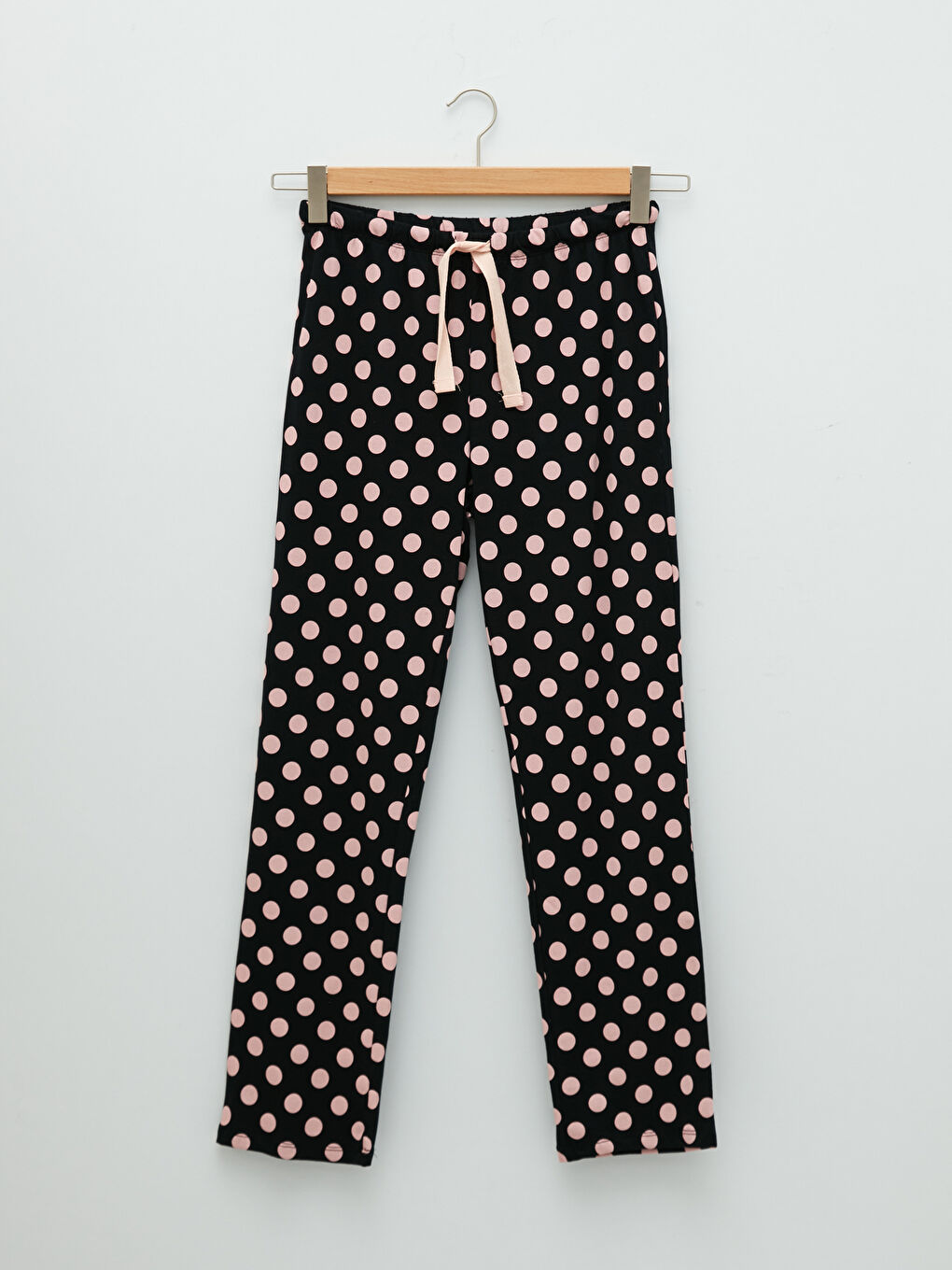 Crew Neck Printed Long Sleeve Cotton Women's Pajama Set-8