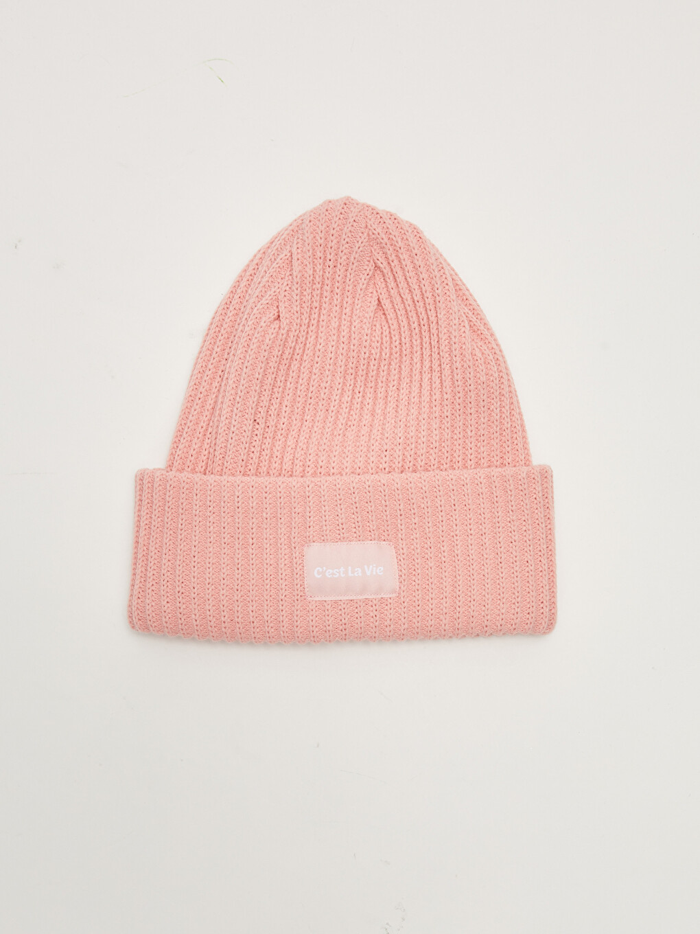 Label Printed Women's Tricot Beret-2