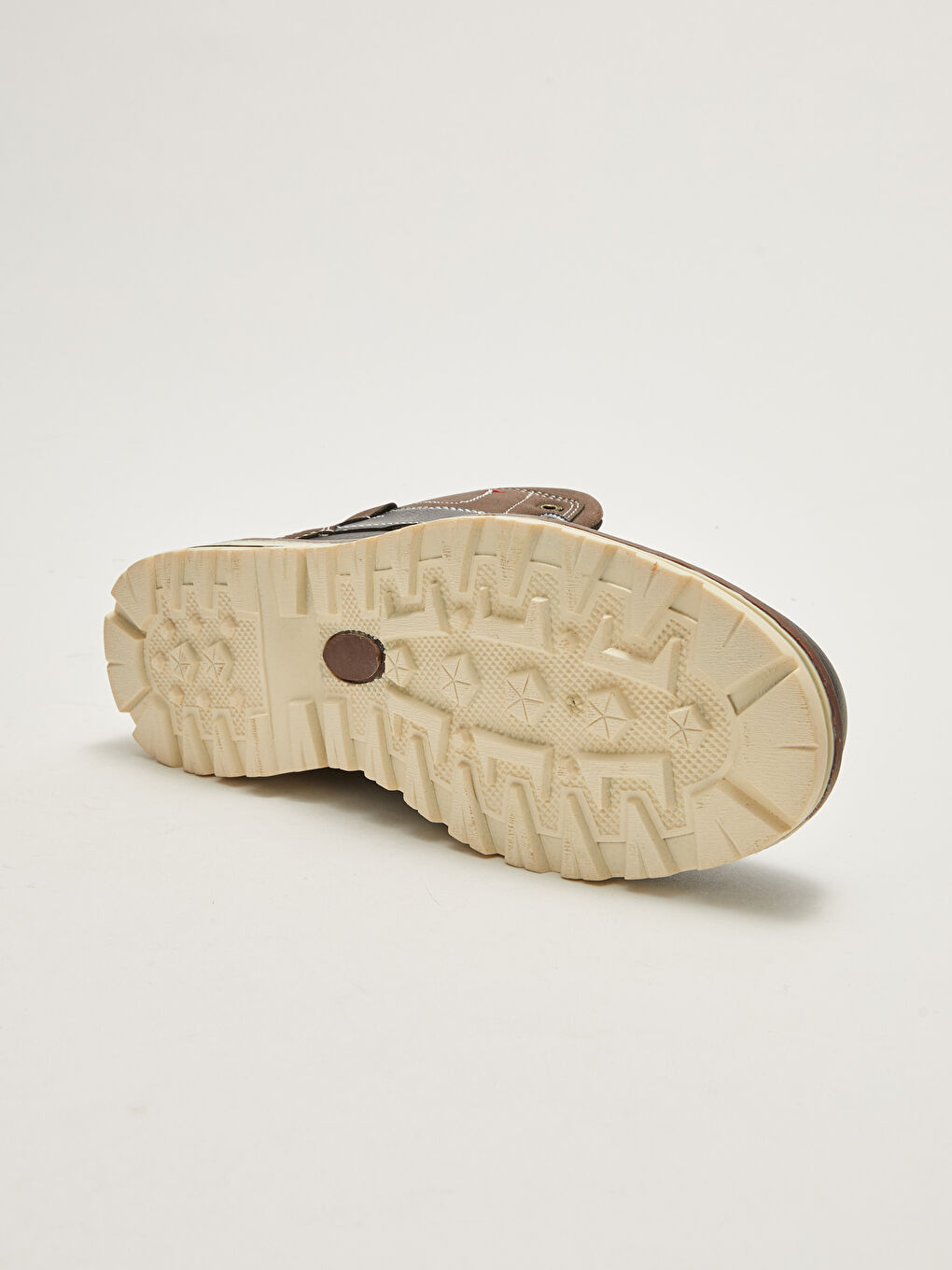 بوط رجال جلد صناعي برباط-3