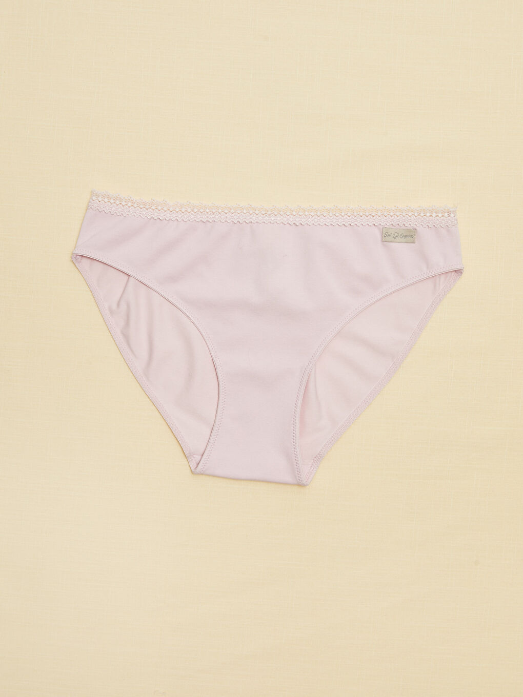 Lace Detailed Bikini Knickers