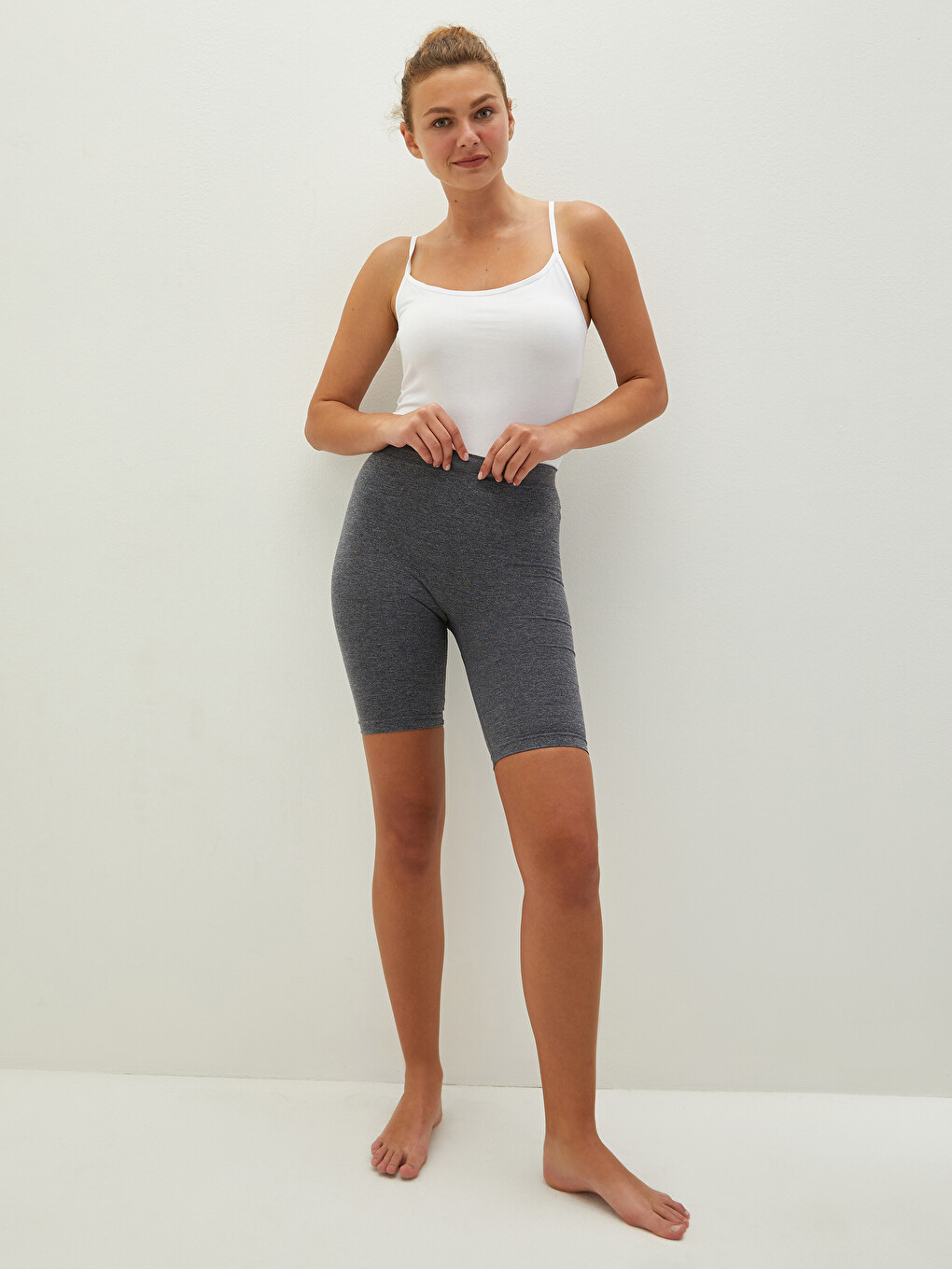 U-neck Strap Women's Snap Fastener Body-2