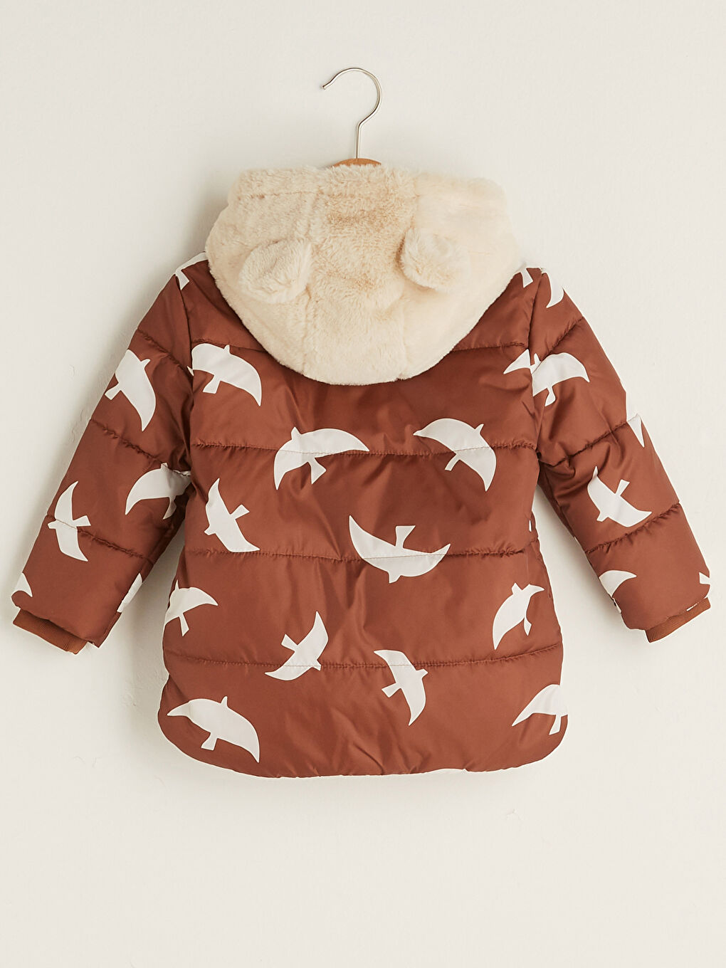 LCW baby Bedruckter Baby Jungen Mantel mit Kapuze und Langarm mit Reißverschluss -W19378Z1-LQY