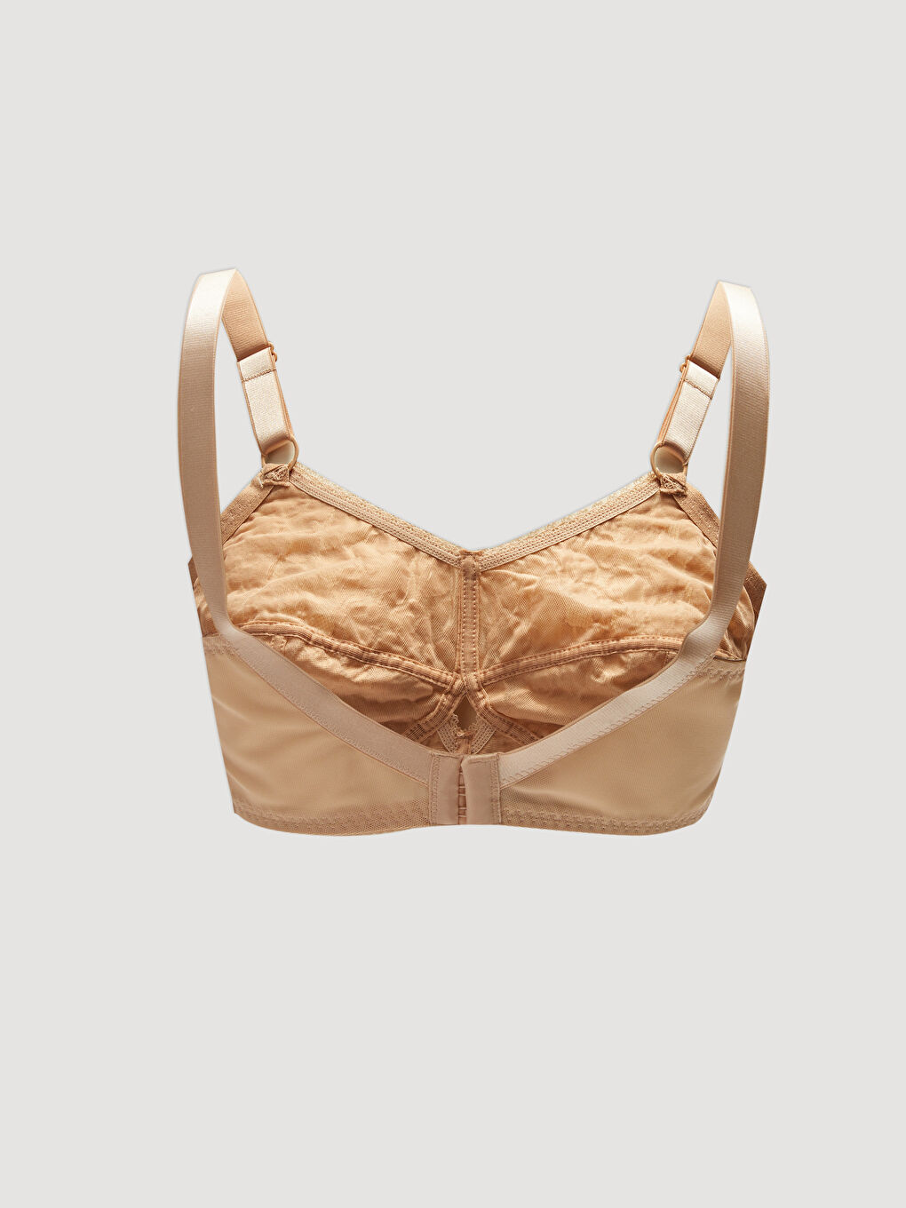 LCW DREAM Non-Wired Non Padded Lace Minimizer Bra -W19381Z8-D0P