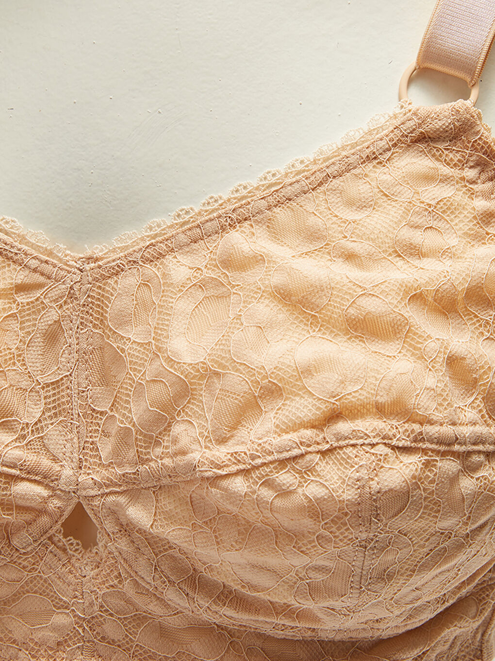 LCW DREAM Non-Wired Non Padded Lace Minimizer Bra -W19381Z8-D0P