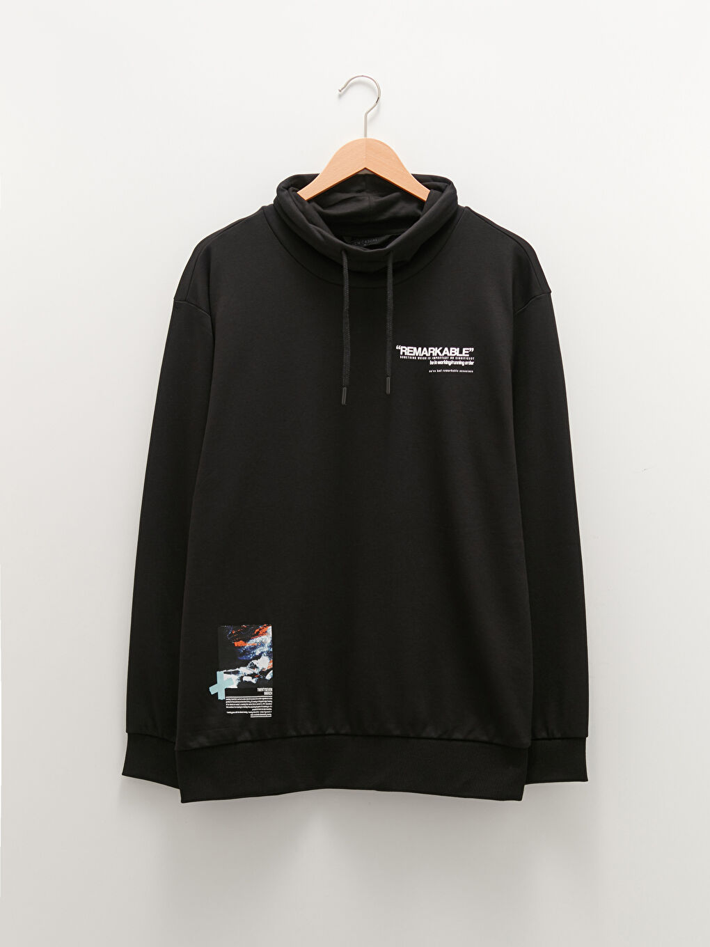 Long Sleeve Printed Men's Sweatshirt-5