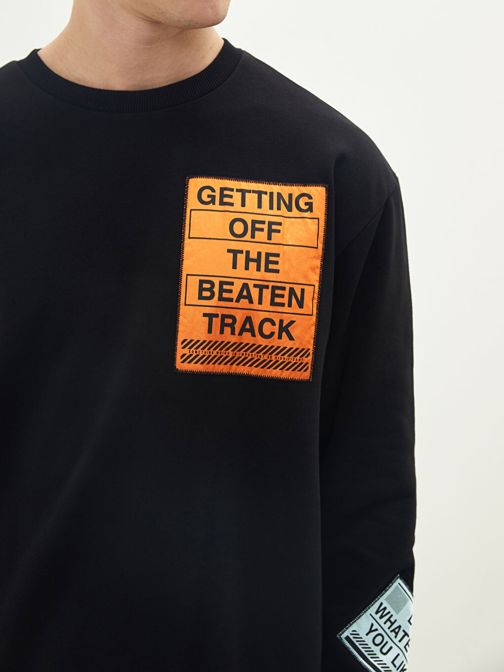 Muškarac CRNA Majica s kapuljačom/Dukserica-3