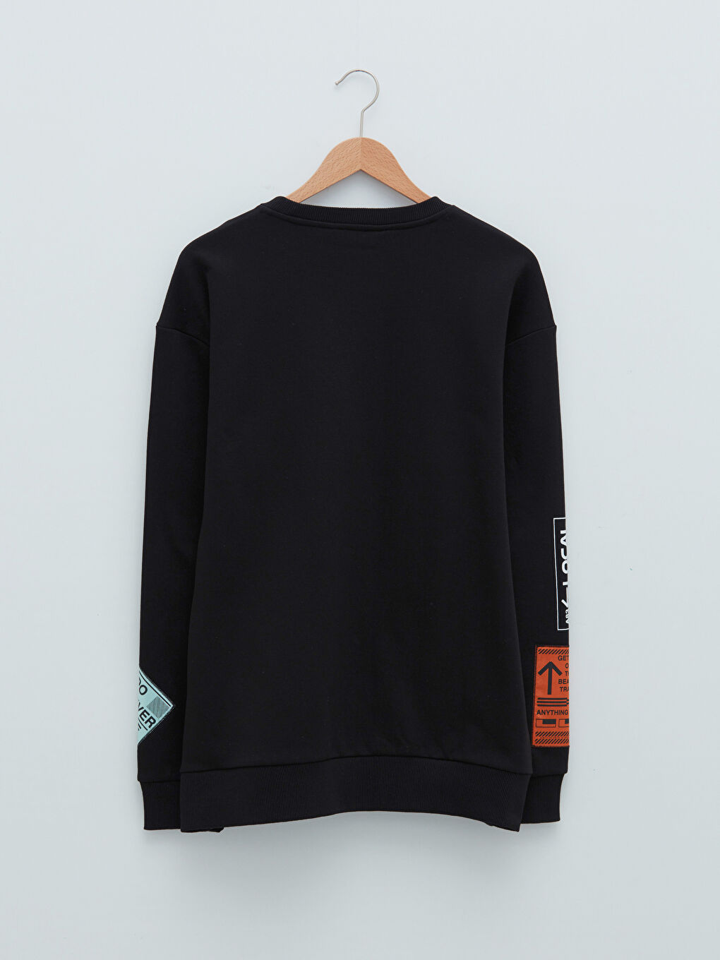 Muškarac CRNA Majica s kapuljačom/Dukserica-6