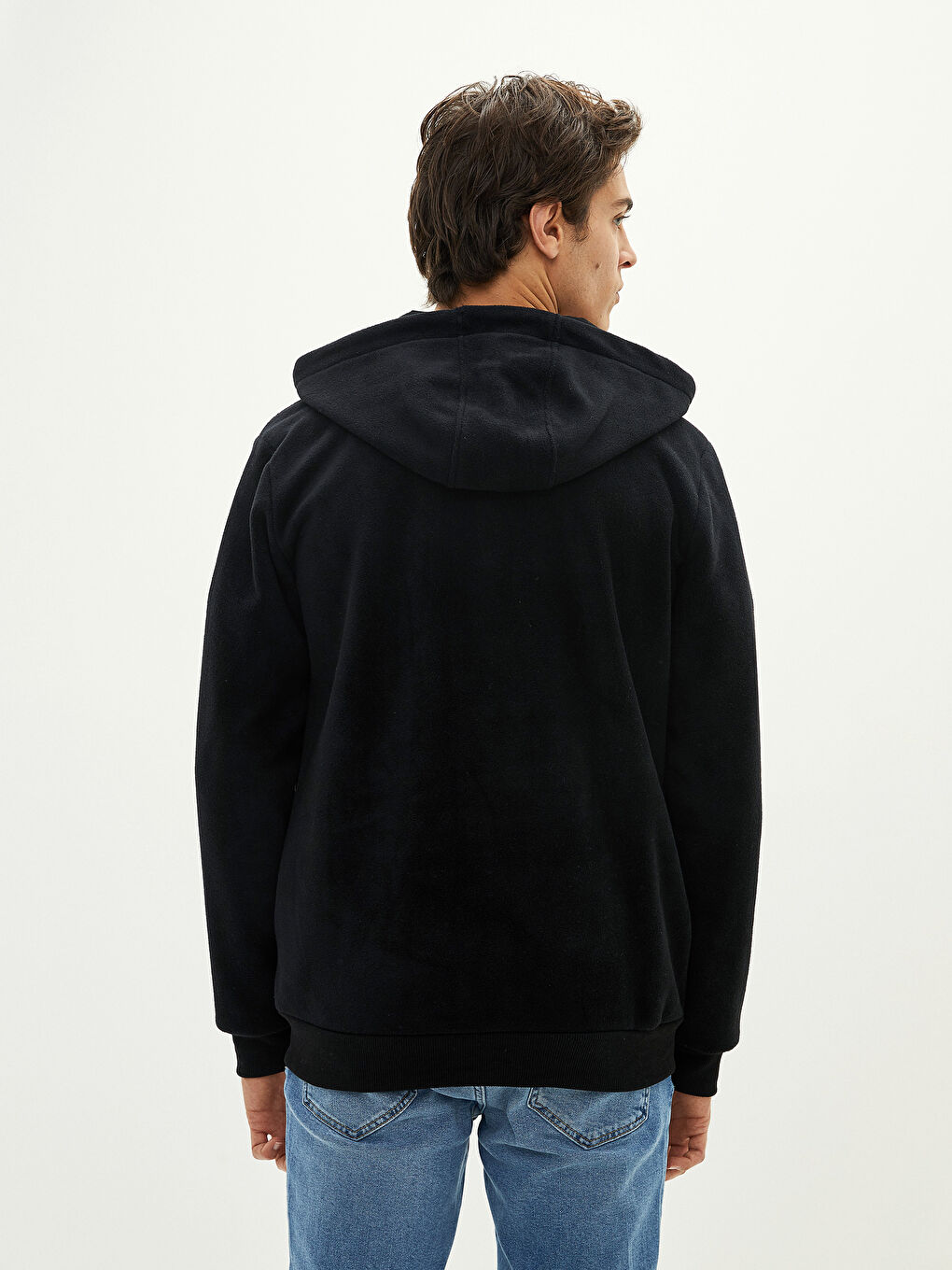 XSIDE Sweat Zippé Épais à Capuche et Manches Longues pour Hommes -W19397Z8-CVL