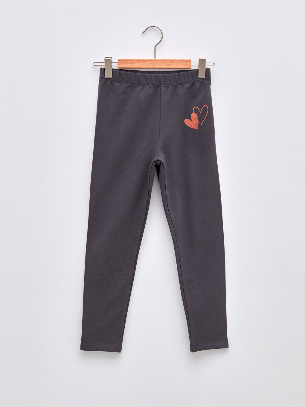 Elastic Waist Printed Cotton Girl Long Tights