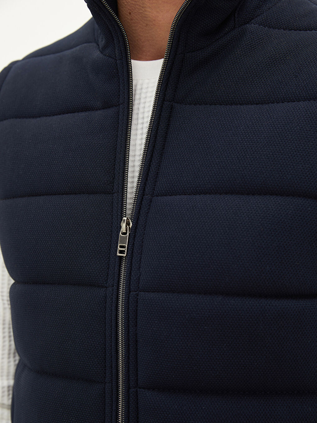 LCW Vision Schlank Geschnittene Dicke Weste Für Herren Mit Hohem Kragen -W19434Z8-RFD