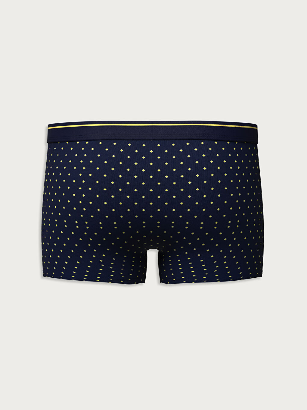 Lacivert Standart Kalıp Pamuklu Esnek Erkek Boxer 3'lü-4