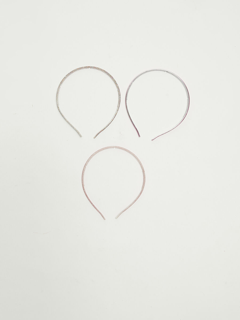 Karışık Kız Çocuk Işıltılı Taç 3'lü