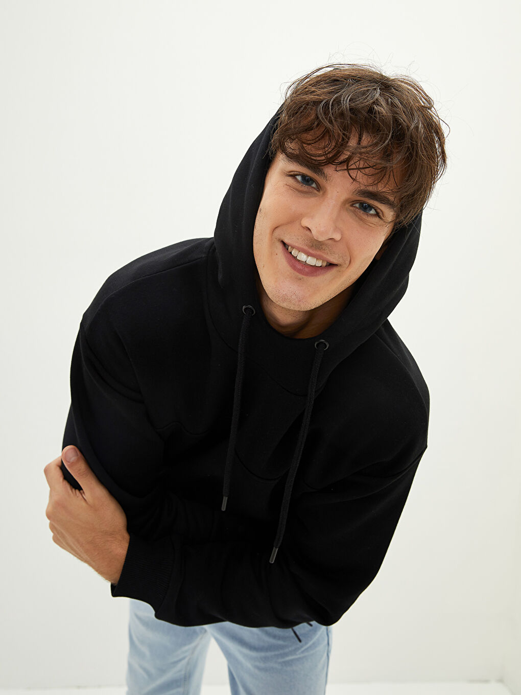 XSIDE Long Sleeve Thick Men's Thick Hoodie -W19637Z8-CVL