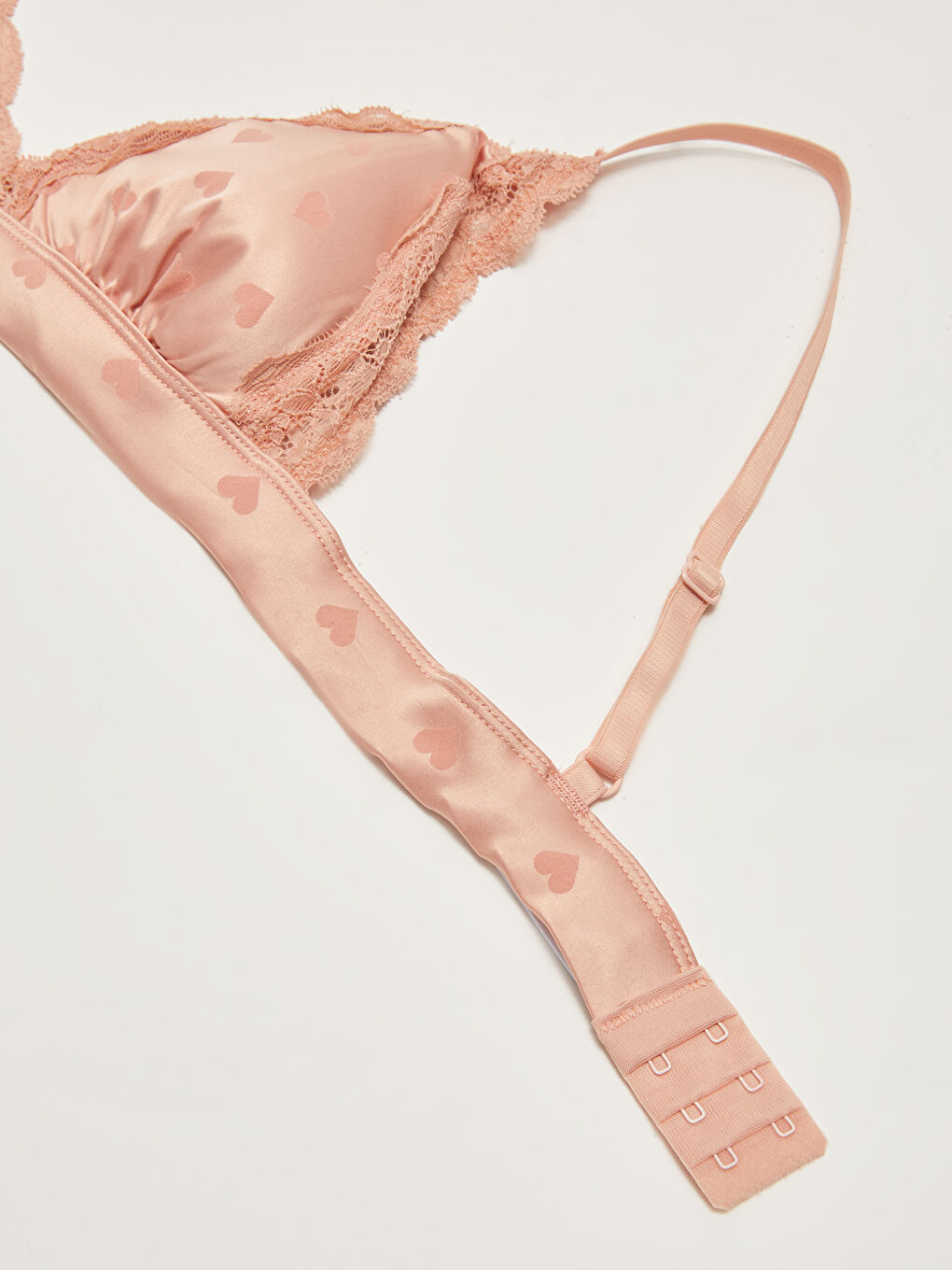 LCW DREAM Heart Patterned Lace Fantasy Bra -W19641Z8-FJH