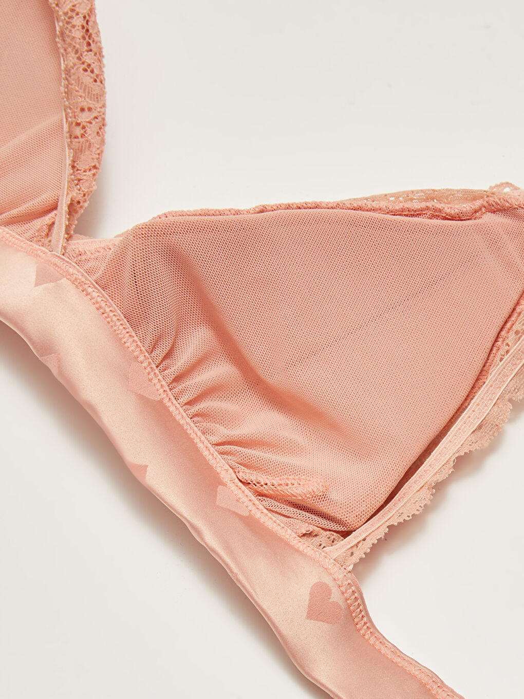 LCW DREAM Heart Patterned Lace Fantasy Bra -W19641Z8-FJH