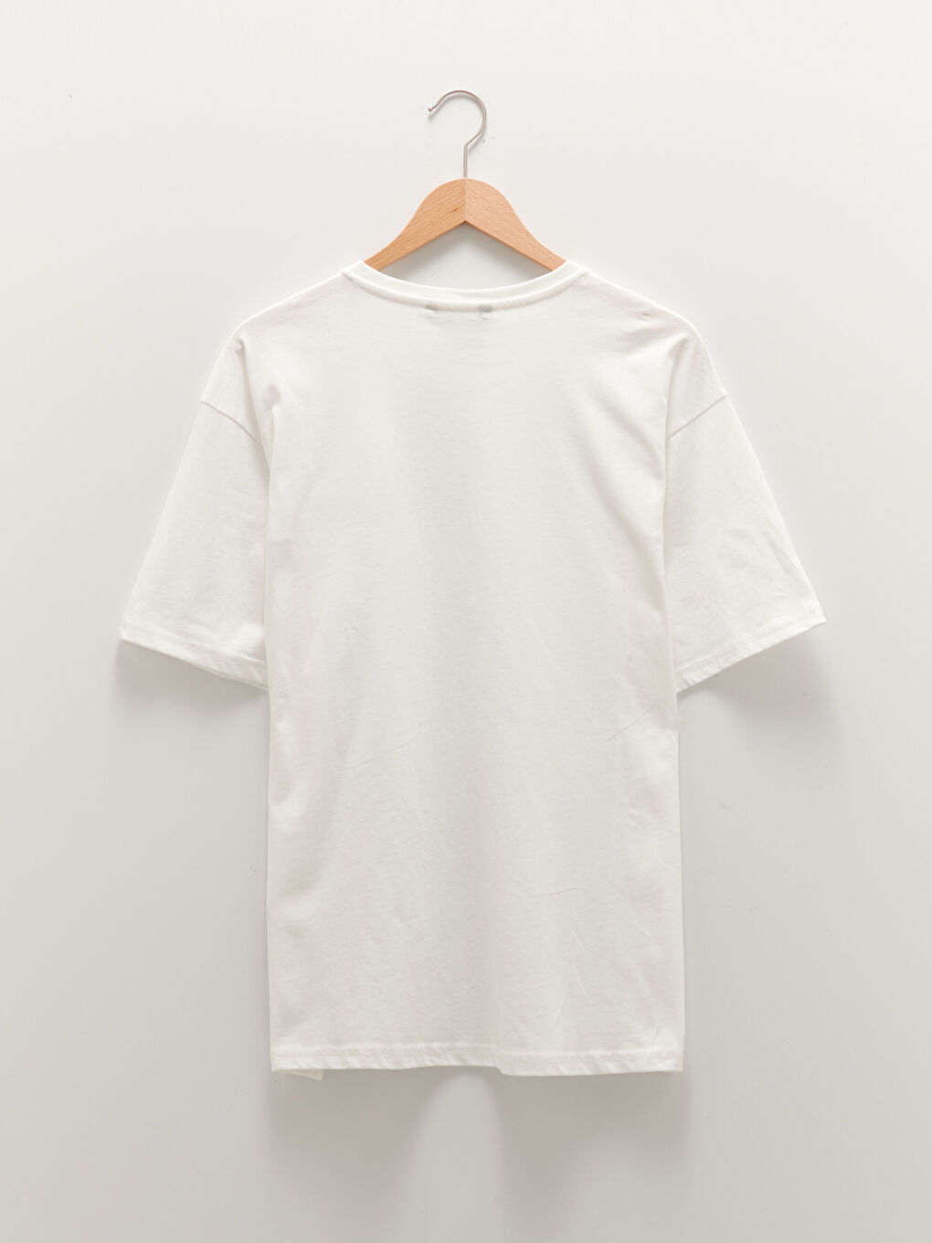 Crew Neck Short Sleeve Printed Combed Cotton Men's T-shirt-7