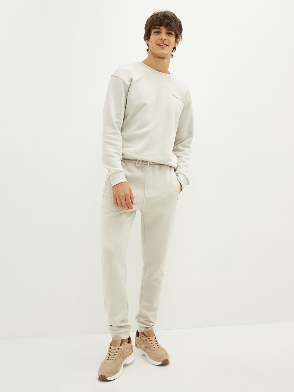 بنطلون رياضي تخين بقصة رفيعة للرجال