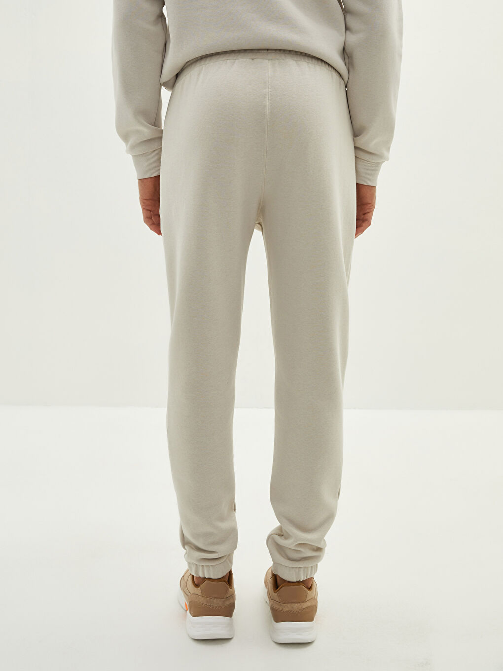 بنطلون رياضي تخين بقصة رفيعة للرجال-4