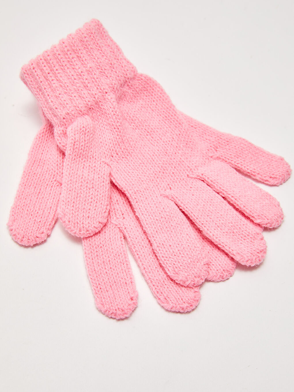 LCW baby Basic Baby Girls' Knitwear Gloves 2 Pack -W19723Z1-CT3