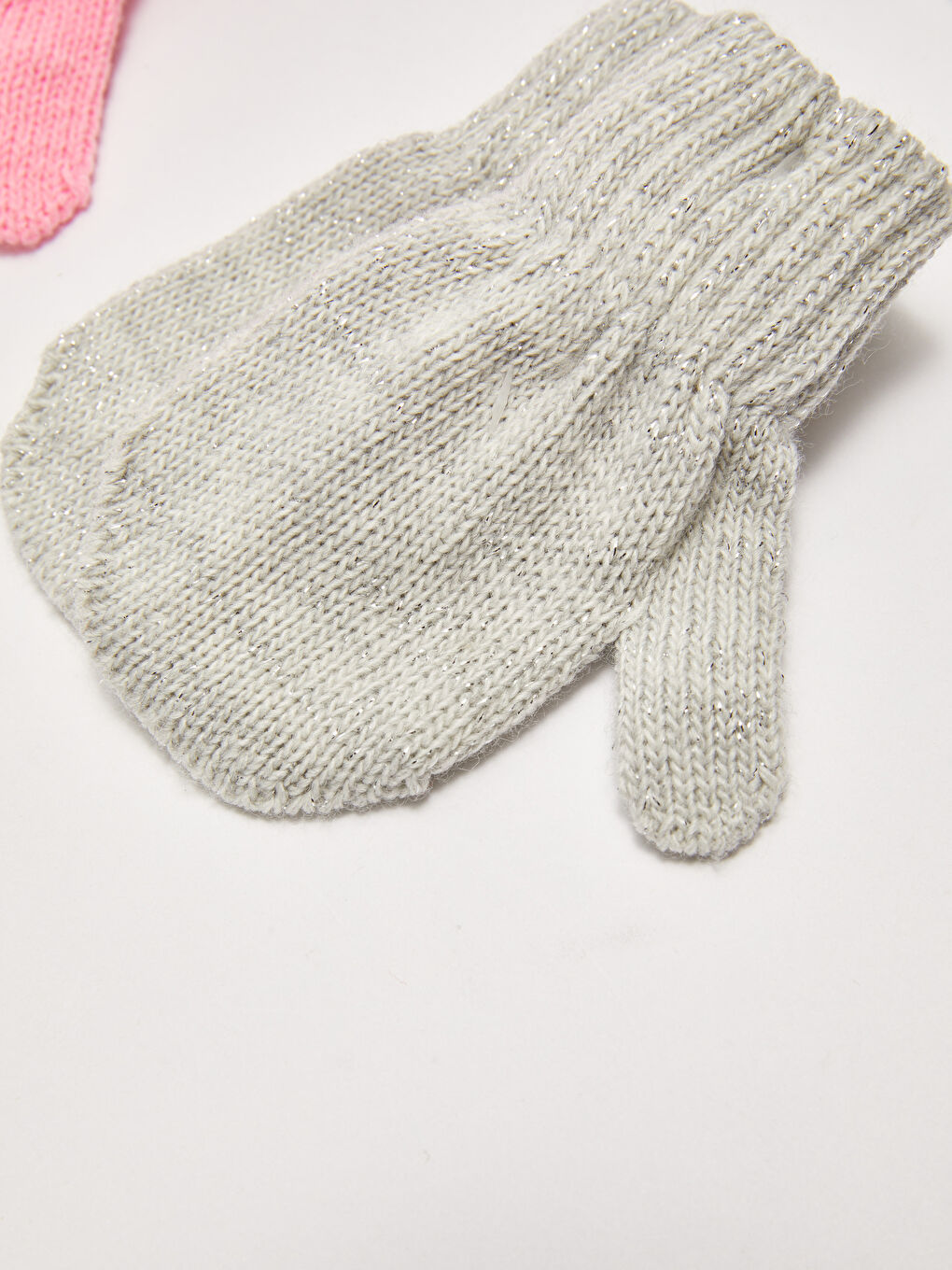 LCW baby Basic Baby Girls' Knitwear Gloves 2 Pack -W19723Z1-CT3