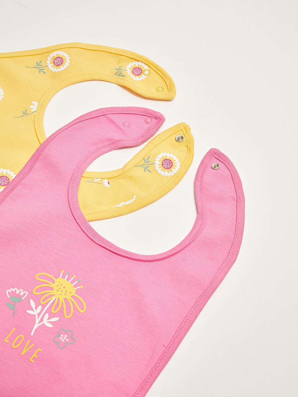 Printed Baby Girls' Bib 2 Pack-1