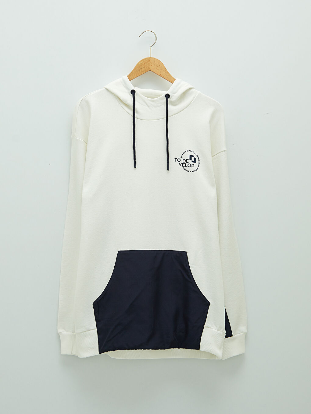 Long Sleeve Printed Men's Hoodie-5