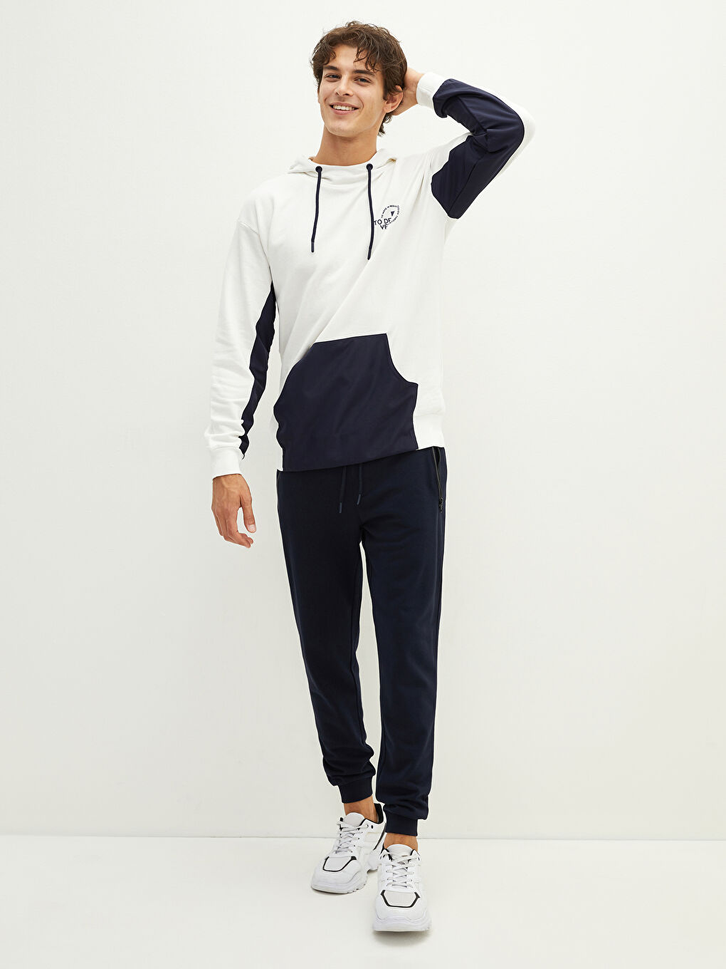 Long Sleeve Printed Men's Hoodie-2