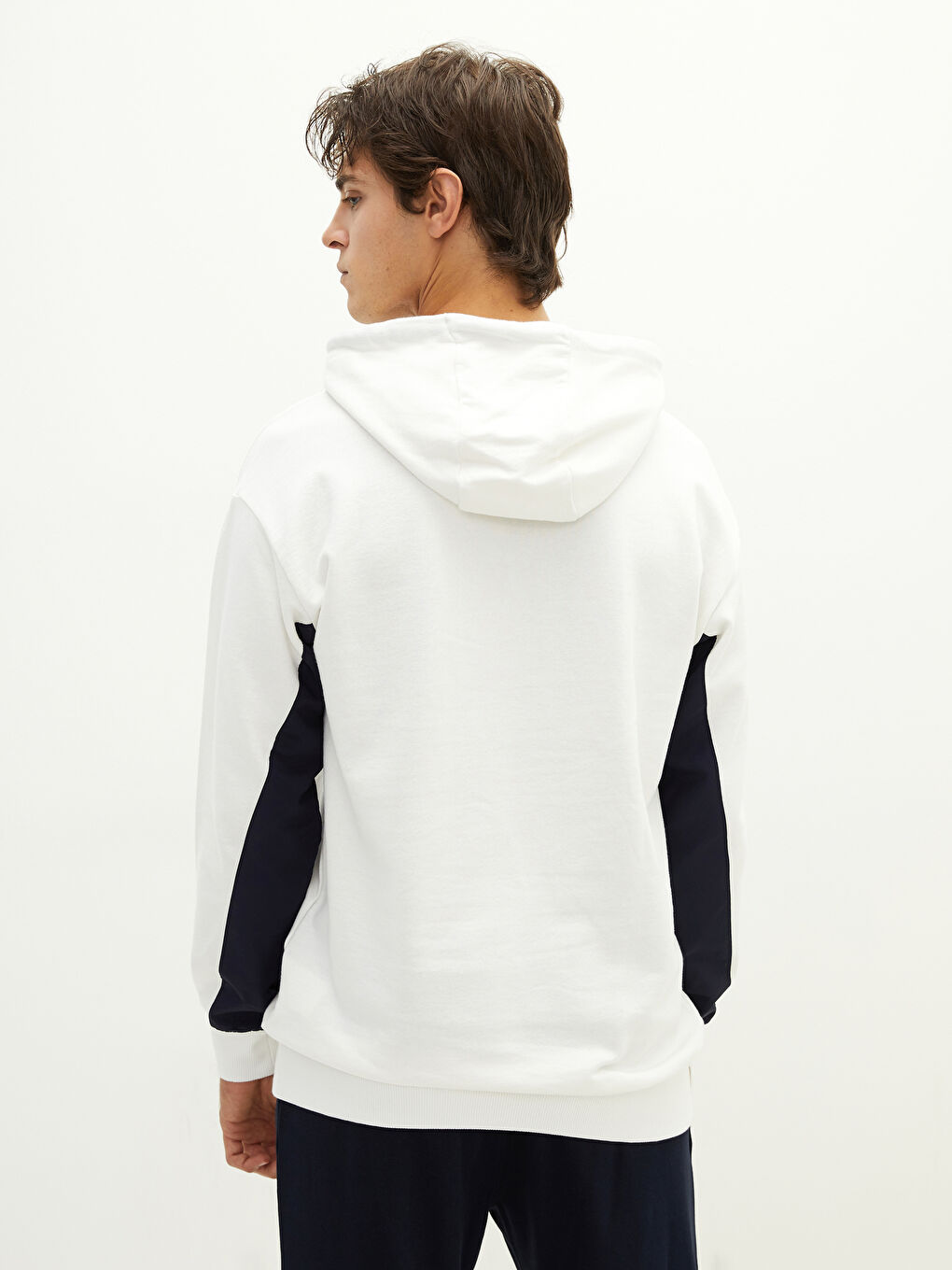 Long Sleeve Printed Men's Hoodie-4