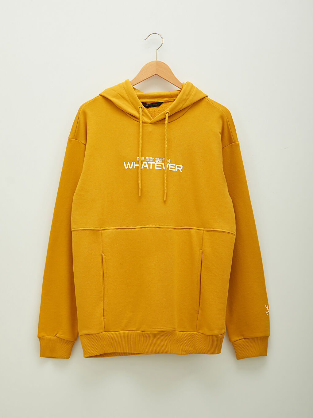 Long Sleeve Printed Men's Hoodie-5