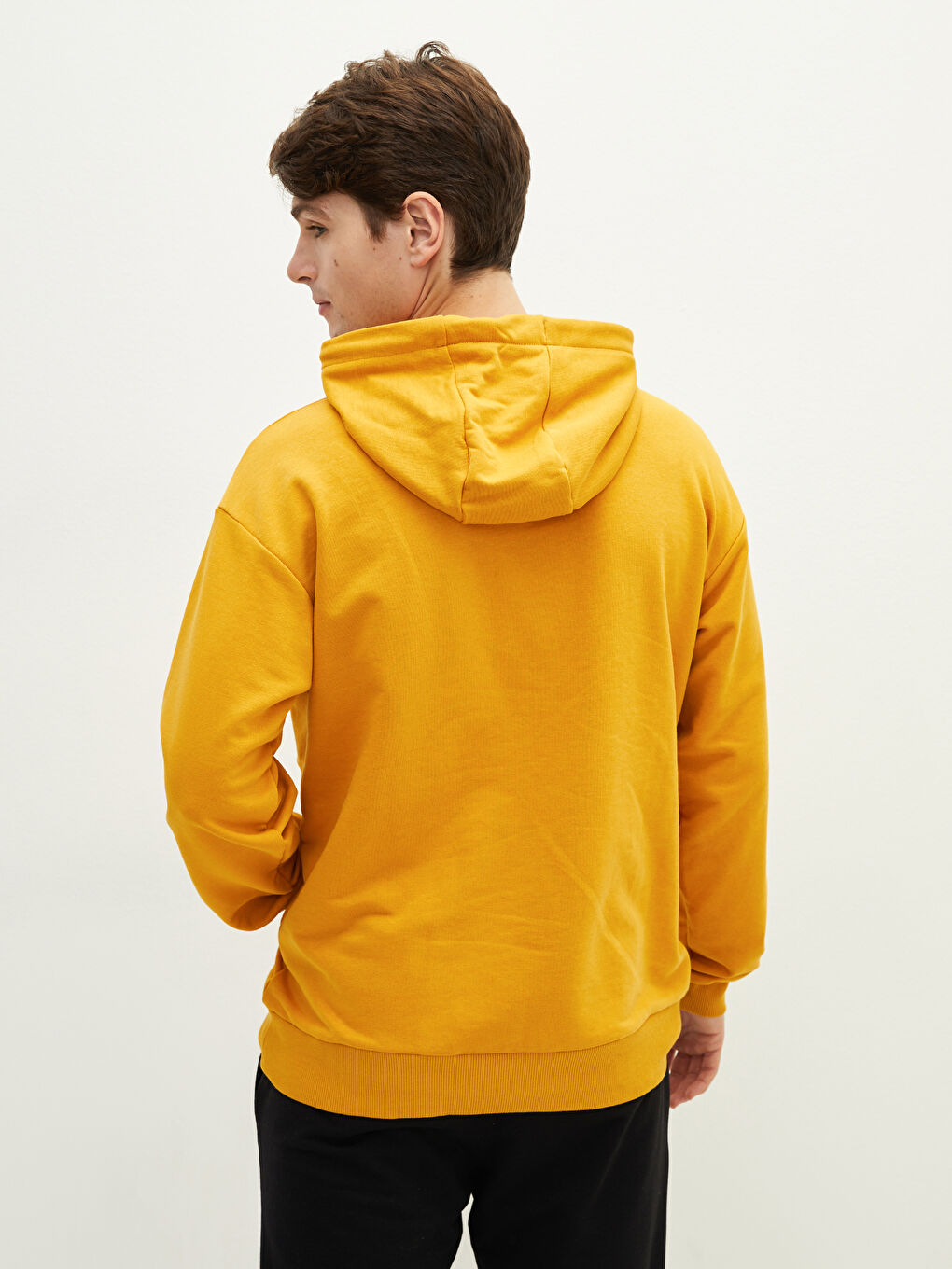 Long Sleeve Printed Men's Hoodie-4