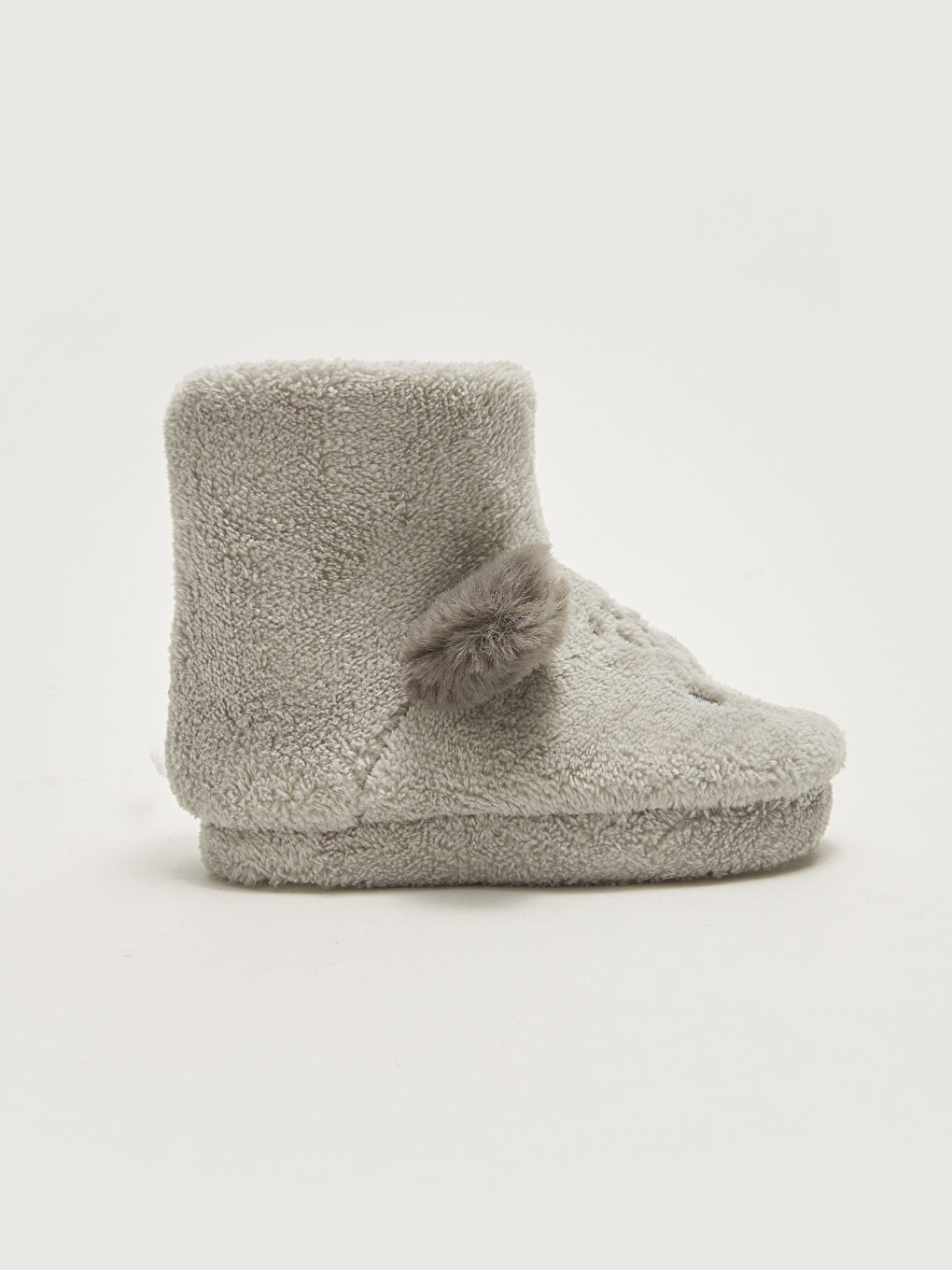 Кестеленген 3D аппликациялы бала ұлға арналған үй етік-1