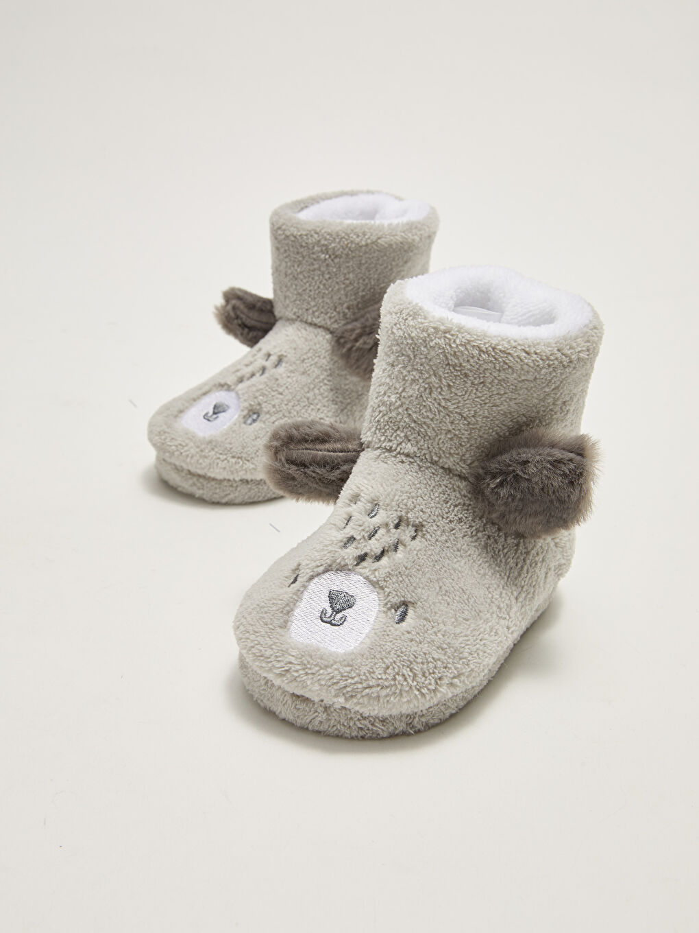 Кестеленген 3D аппликациялы бала ұлға арналған үй етік-2