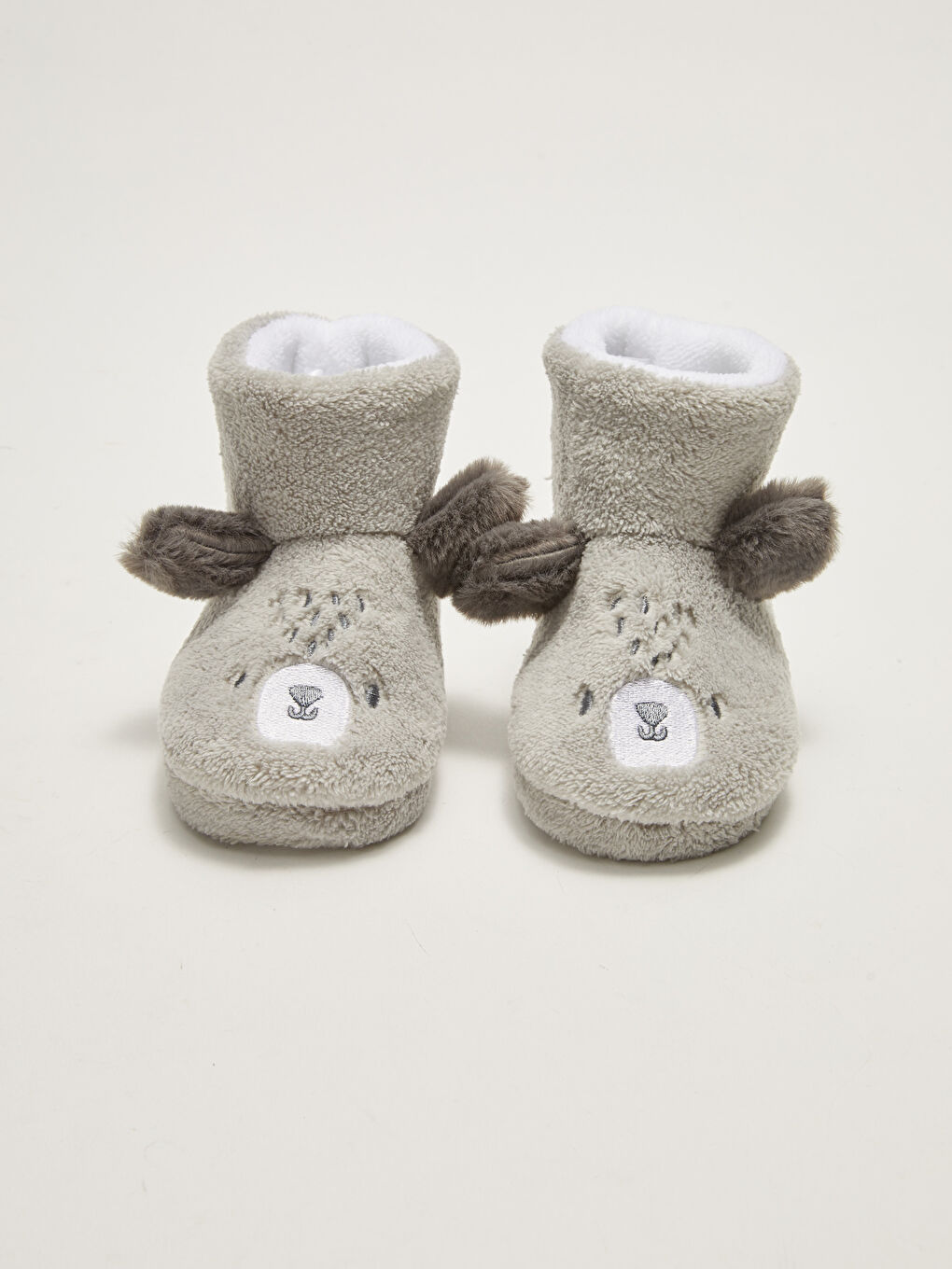 Кестеленген 3D аппликациялы бала ұлға арналған үй етік-4