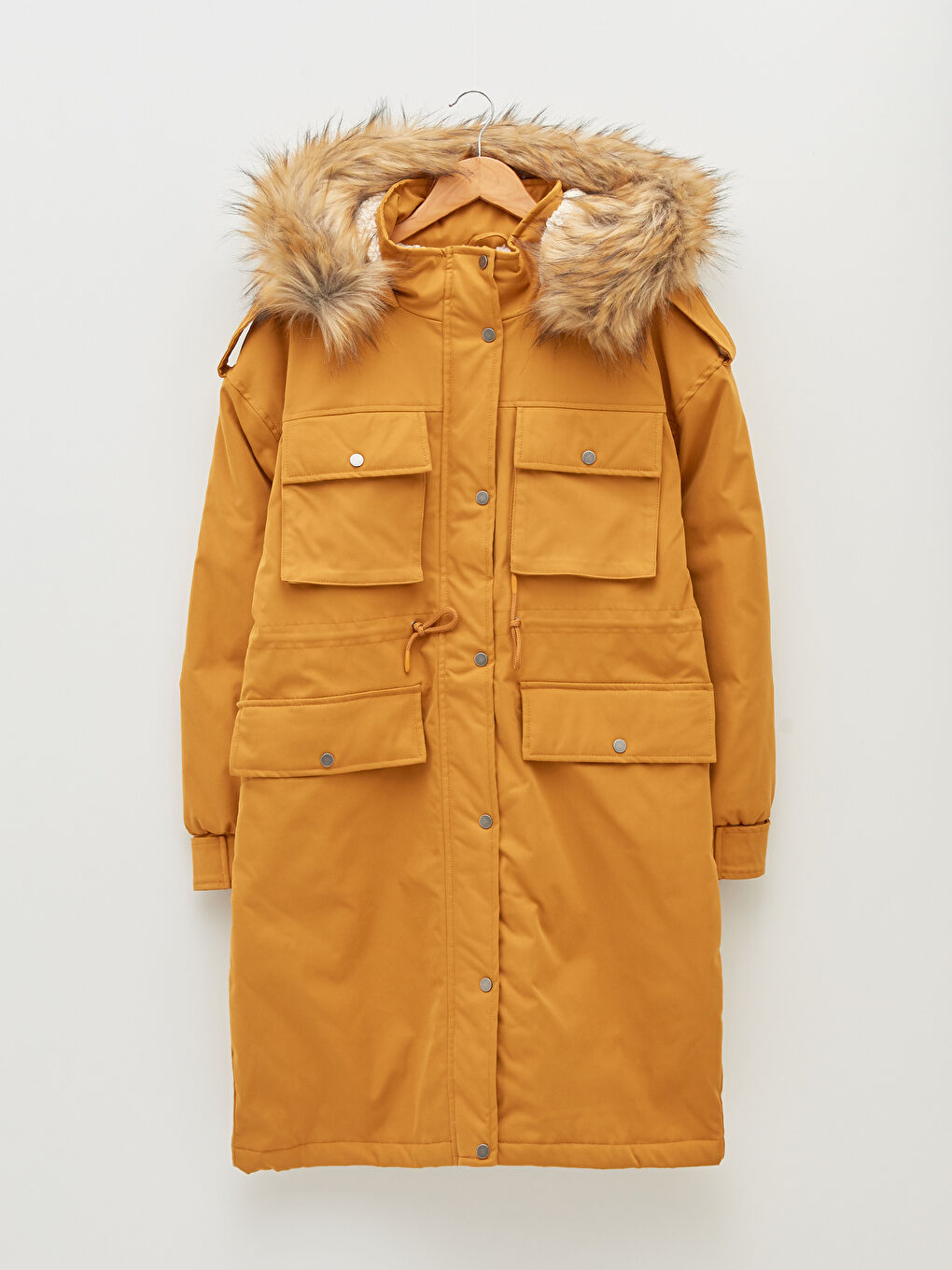 TAKA 　V12 FZIP PARKA JUNYA WATANABE - FW10 Double layer military parka with fur