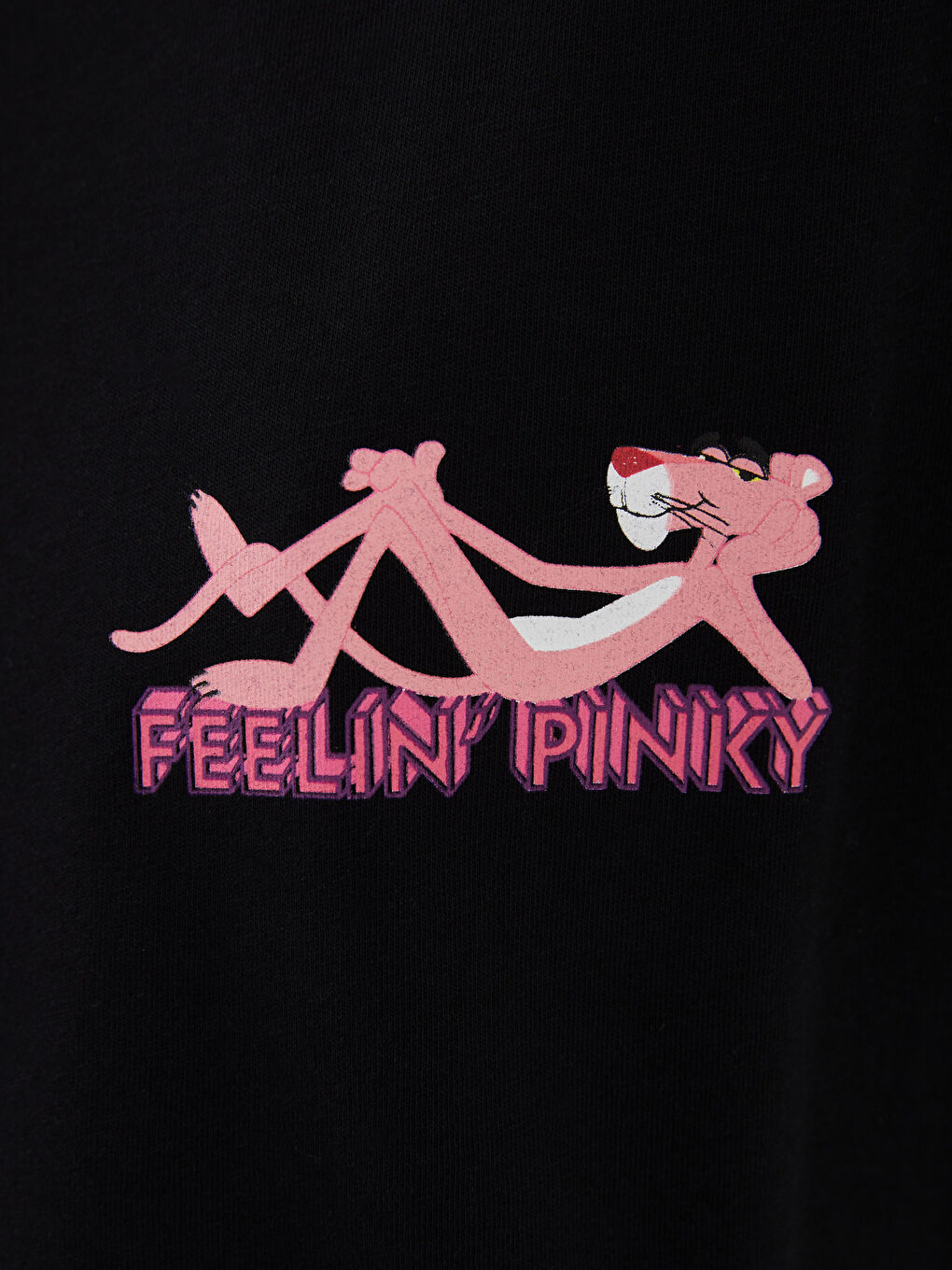 سێتی بیجامەی ئافرەتان - یه‌خه‌ خڕ چاپکراوی پینک پانته‌ر قۆڵ كورت جێرسی-3