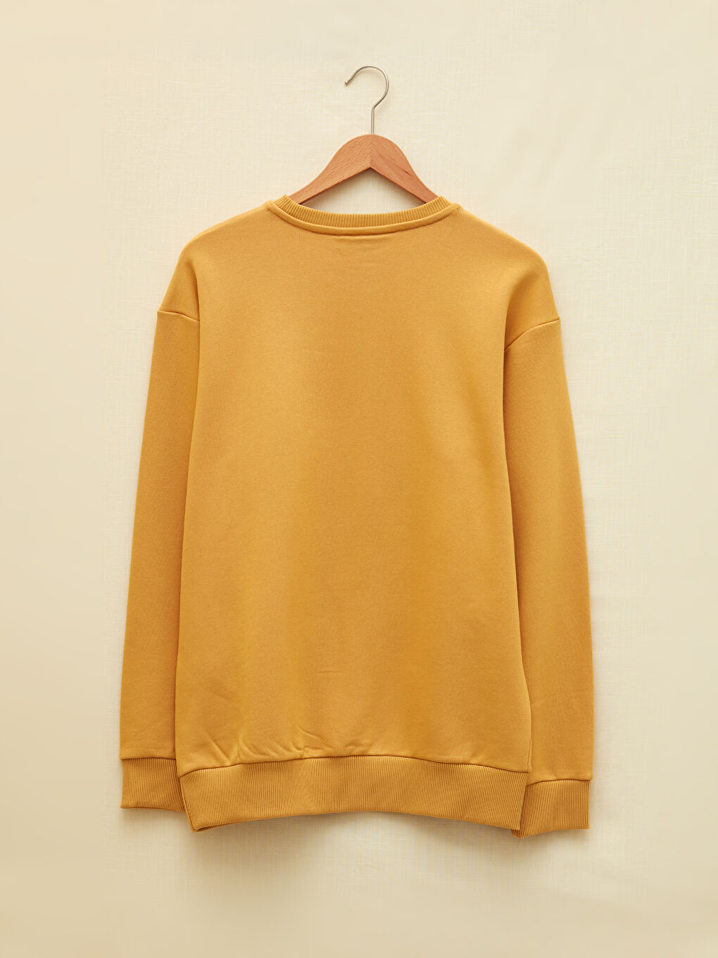 XSIDE Bisiklet Yaka Baskılı Erkek Kalın Sweatshirt -W19997Z8-GCY