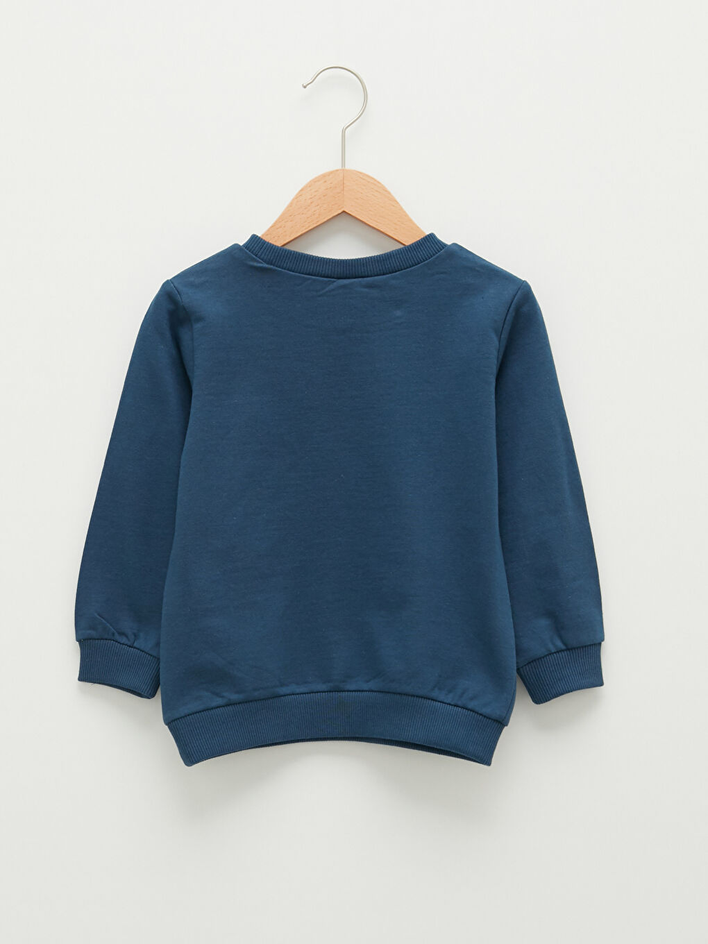 İndigo Bisiklet Yaka Uzun Kollu Baskılı Erkek Bebek Sweatshirt-1