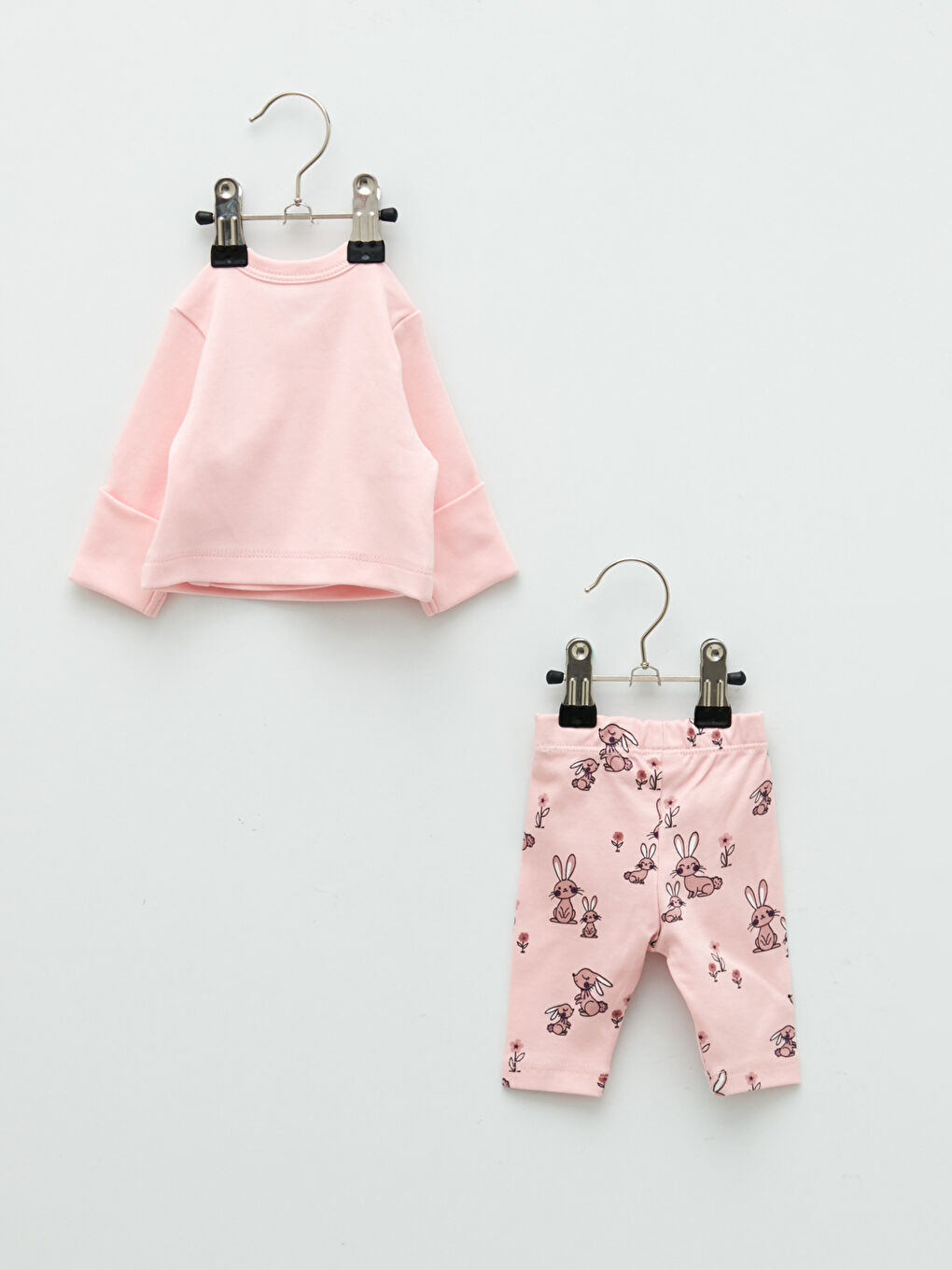LCW baby V-Ausschnitt Langarm Bedrucktes Frühchen Baby Mädchen Krankenhaus Set aus Baumwolle -W1AA17Z1-FXX