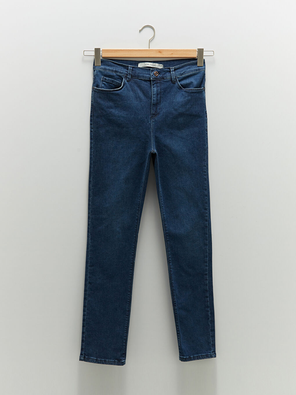 High Waist Slim Fit Women's Jeans-4