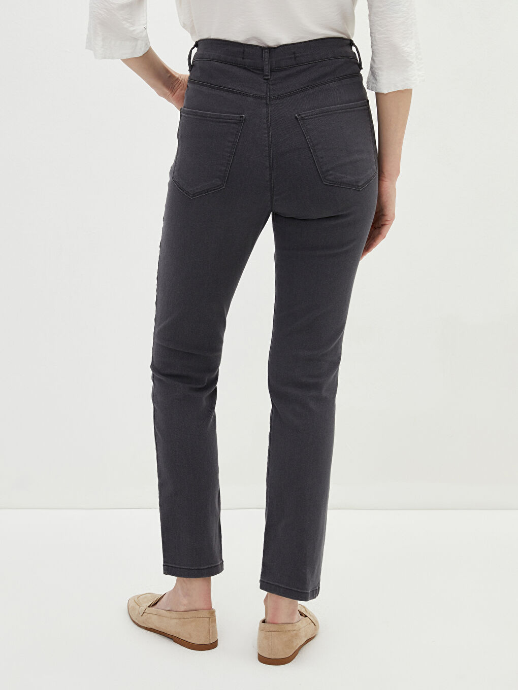 Mercury Skinny Fit Women's Jean Pants with Pocket Detail-4