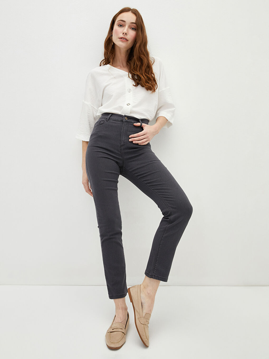 Mercury Skinny Fit Women's Jean Pants with Pocket Detail