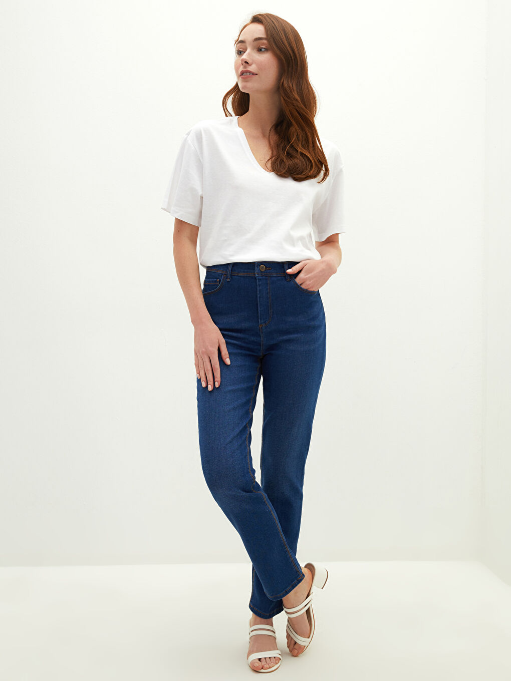 Mercury Skinny Fit Women's Rodeo Jean Pants with Pocket Detail