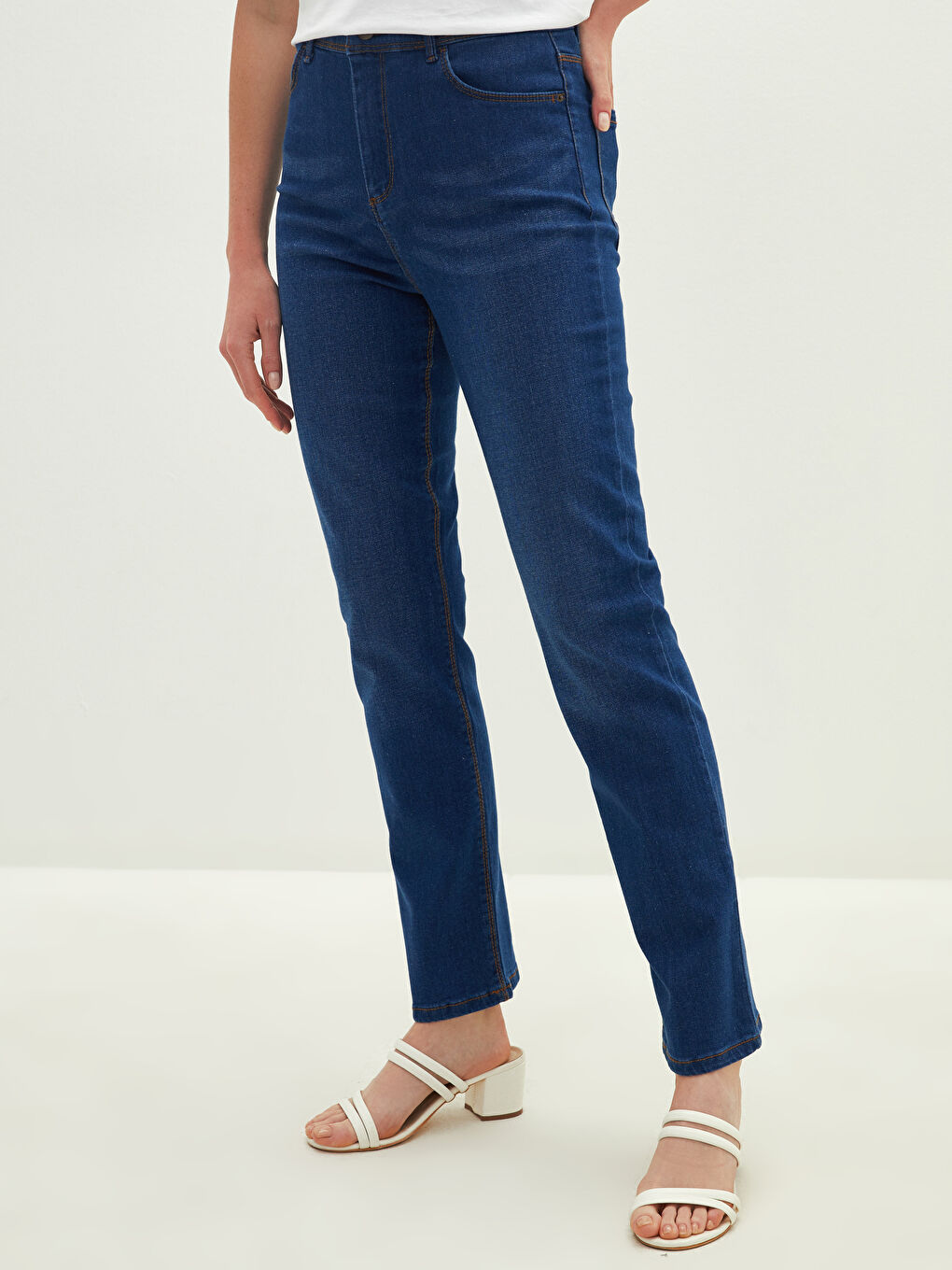 Mercury Skinny Fit Women's Rodeo Jean Pants with Pocket Detail-2