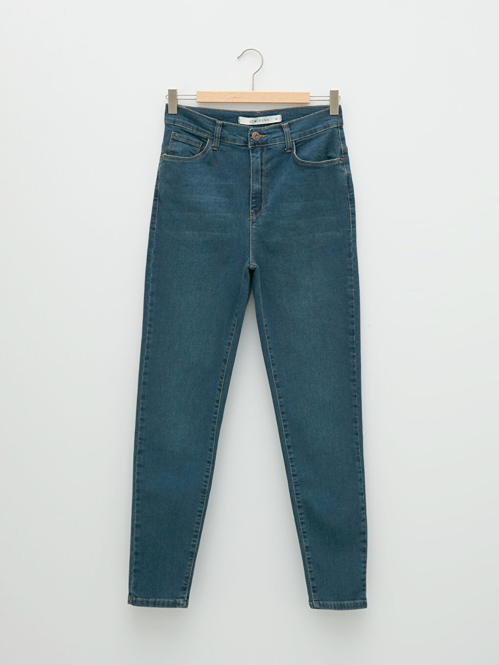 İndigo Mercury Skinny Fit Cep Detaylı Kadın Rodeo Jean Pantolon-4