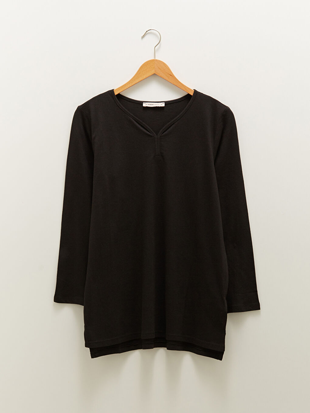 Žena CRNA Majica kratkih rukava-5