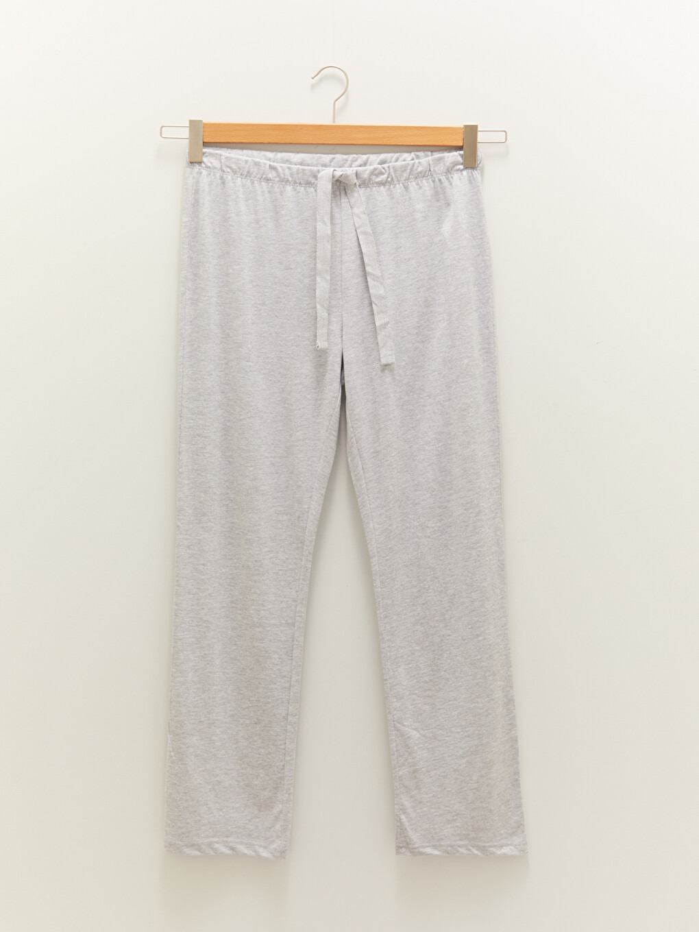 Women's Elastic Waist Plain Pyjamas Bottom-5