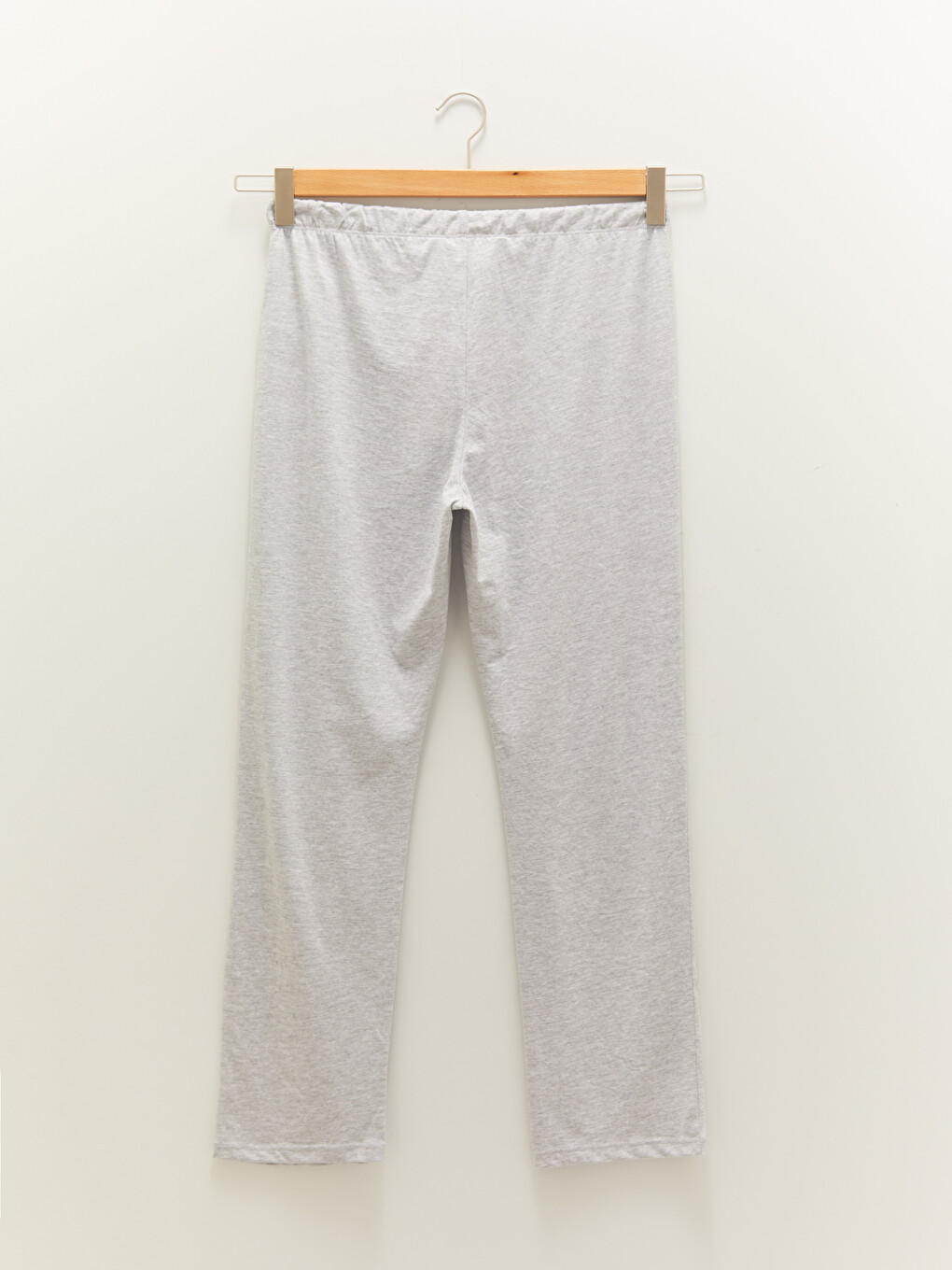 Women's Elastic Waist Plain Pyjamas Bottom-6