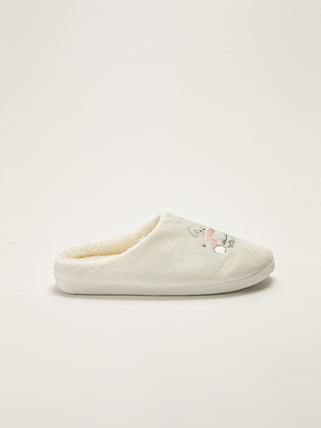 LCW STEPS Embroidery Detailed Closed Front Girl's House Slippers -W1AC59Z4-J5E